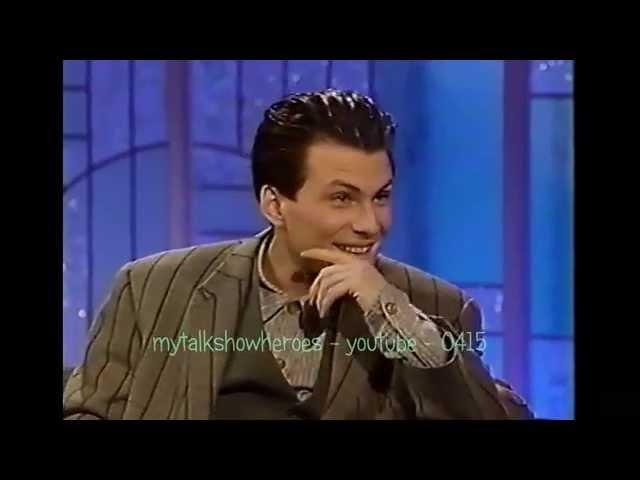 CHRISTIAN SLATER has FUN with ARSENIO