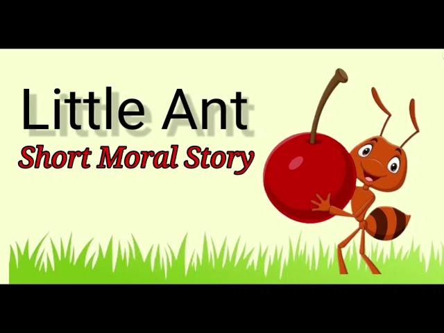 Little Ant | Moral Story | Childrenia English Story | Short Story in English | One minute Stories