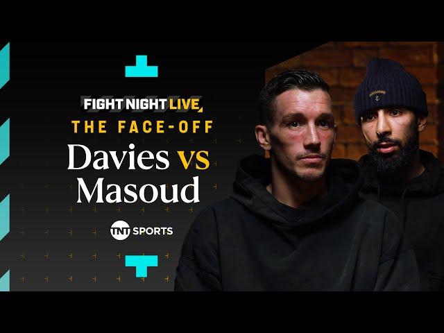 Liam Davies vs Shabaz Masoud The Face-Off  IBO Junior Featherweight Title Fight 