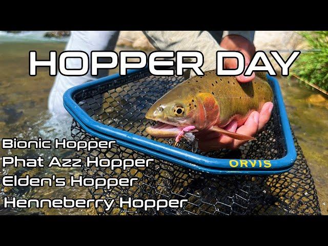 Hopper Day | Which Hoppers Will They Eat? | Fly Fishing