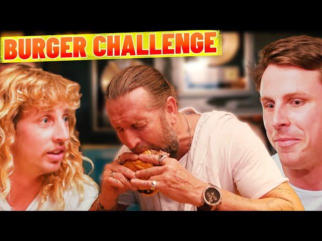 BURGER CHALLENGE: Which Bondi lifeguard will make the best burger? (How To Do Sh*t with Jeff & Joel)