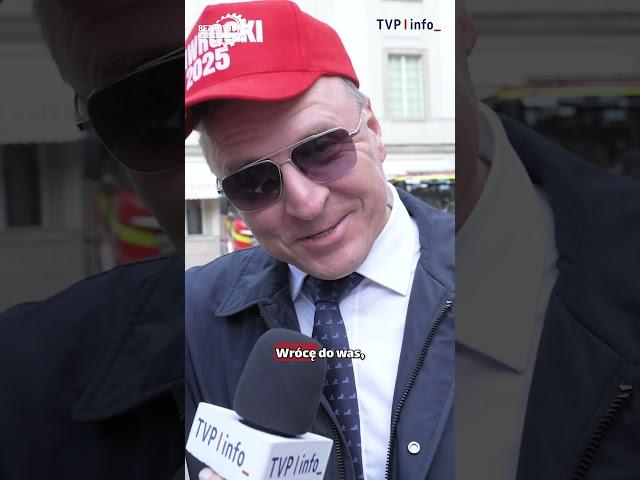 Kurski: wrócę do TVP, kochani. Zachowujcie się bardzo grzecznie #polityka #wybory #shorts