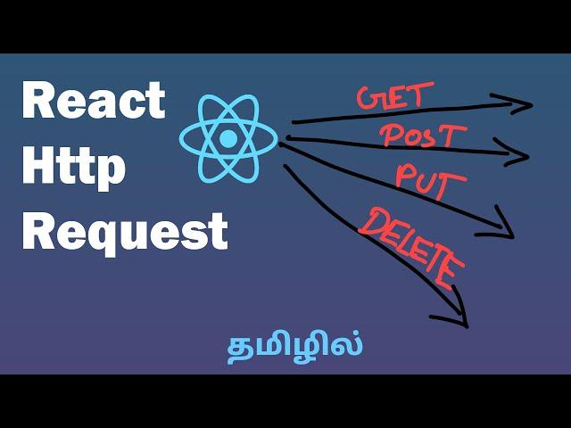 React API Request in Tamil | Full tutorial with Project