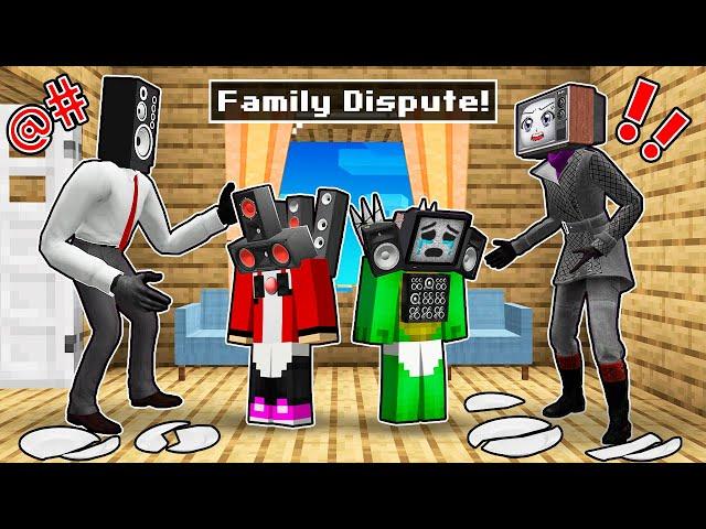 JJ and MIKEY's PARENTS had a FIGHT! Family Sad Story in Minecraft - Maizen