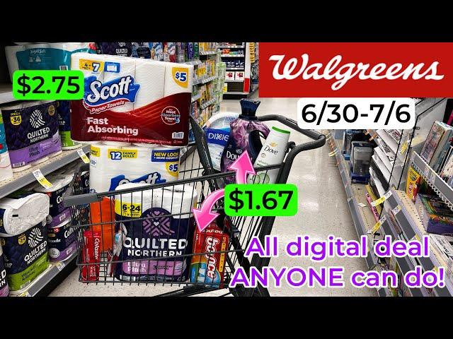 Walgreens Haul - BEGINNER FRIENDLY! | All digital coupon deals 6/30-7/6/24