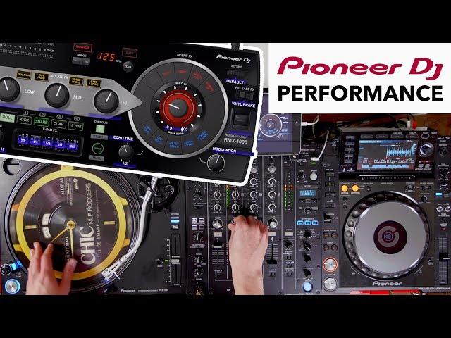 Pioneer DJ Performance - RMX-1000 (iPad) vs PLX-1000 Turntable vs CDJ 2000Nexus