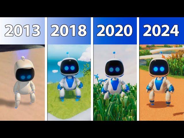 Astro Bot PS5 | Graphics Evolution | 2013 - 2024