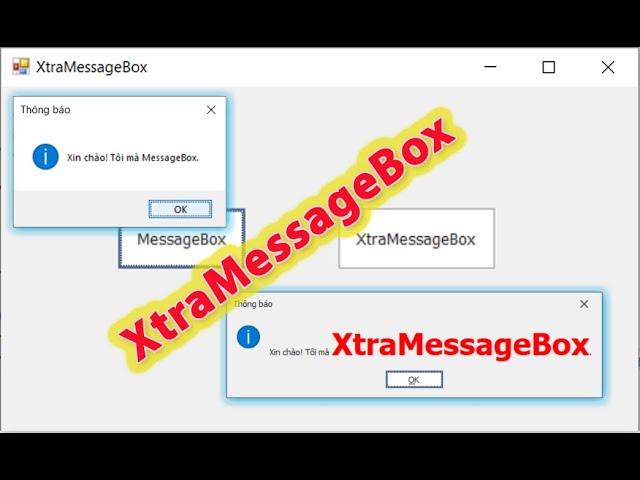 Hướng dẫn sử dụng XtraMessageBox | KhoaiCodeTV