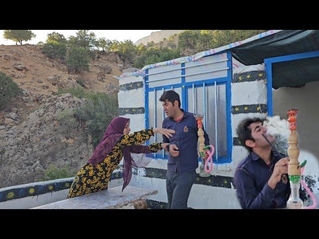 **Tension at Home: The Story of the Hookah and Soghra's Anger**