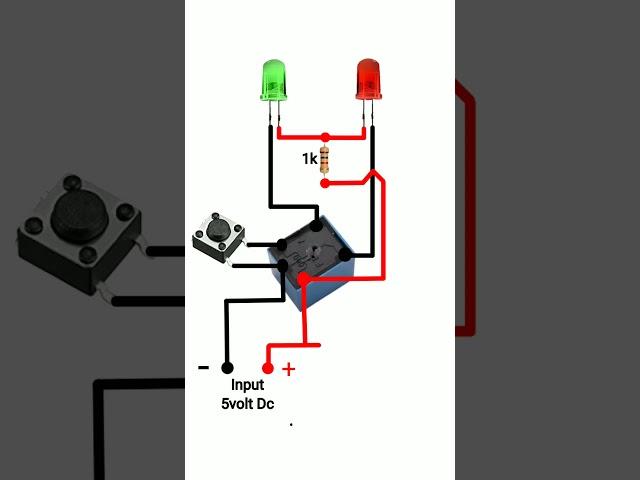 How to make Short Circuit Protection Circuit with 5 volt relay #shorts #Short Circuit