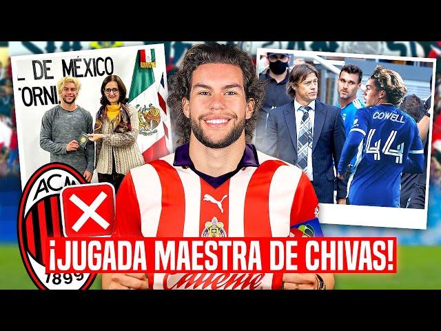 ¿De dónde salió CADE COWELL? ¡El FICHAJAZAZO que Chivas le "ROBO" al Milán!