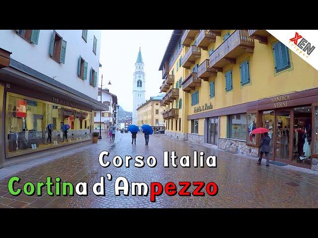 เที่ยวอิตาลี | ช้อปปิ้งในเมือง Cortina d’ Ampezzo | XenTripper