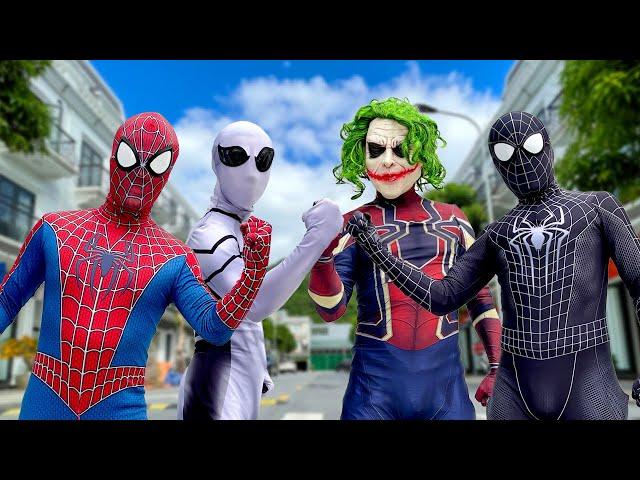 PRO 4 SUPERHERO TEAM || VENOM Is Not GOOD ( Live Action ) - Follow Me