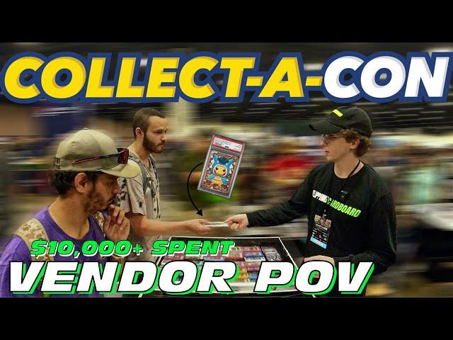 Collect-A-Con Vendor POV | The Best Pokemon Card Show In The World | Dallas Fort Worth 2024