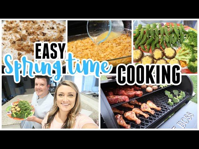 SPRING COOK WITH US | SUPER EASY RECIPES! | Cook Clean And Repeat