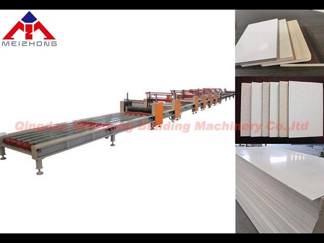 Multi-functional Mgo Decorative Wall Board Production Line Fiber Cement Board Machine