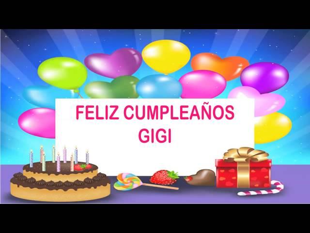 Gigi Wishes & Mensajes - Happy Birthday