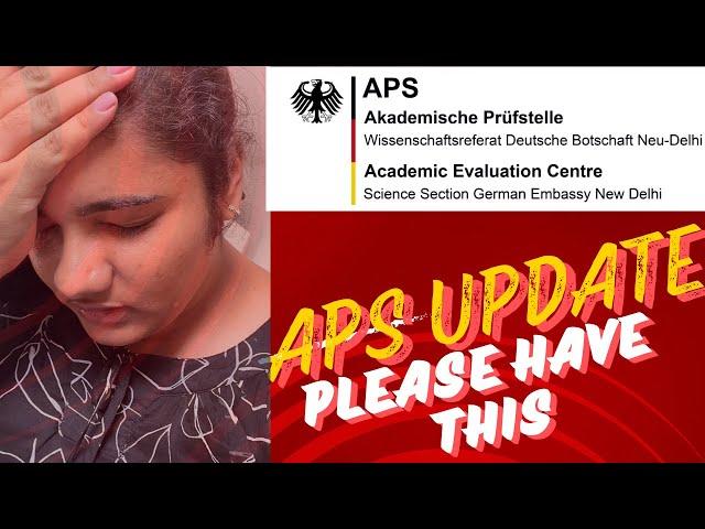 APS Certificate(Be Alert ‼️) || New Update || DigiLocker Fetching || Study In Germany 2024