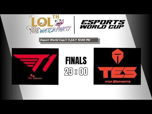 [TH] รอบชิงชนะเลิศ EWC 2024 LoL - T1 vs TES | Best of 5 #watchparty