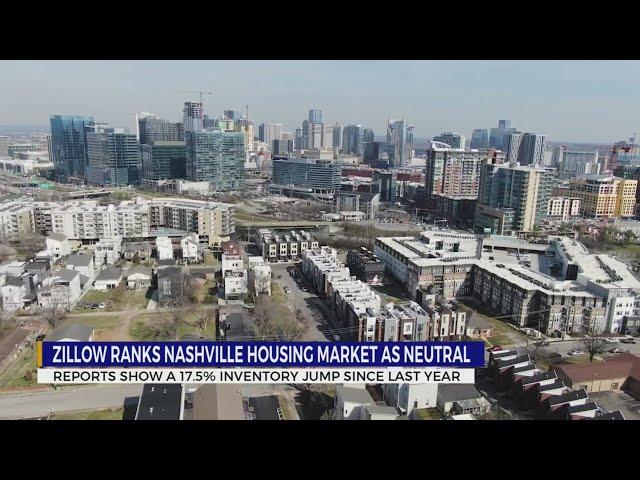 Zillow ranks Nashville housing market as 'neutral'