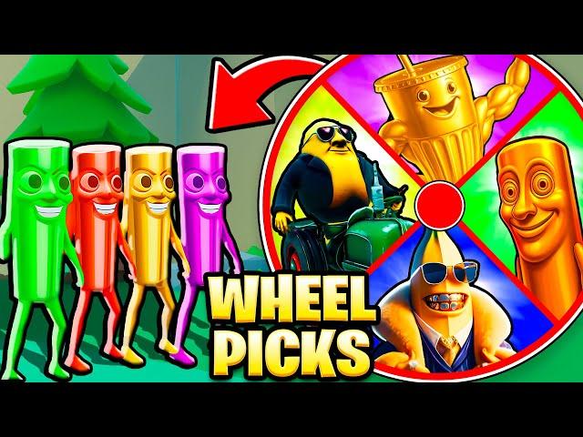 Spin Wheel Picks My EVOLUTION In Roblox Brainrot Evolution! (ROBLOX)