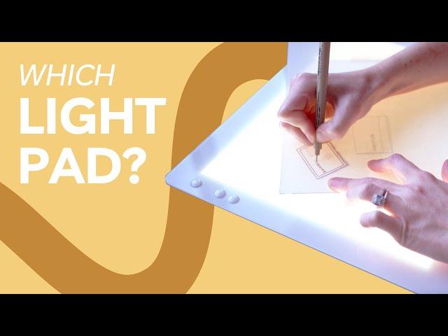 Light Pads for Watercolor and Calligraphy