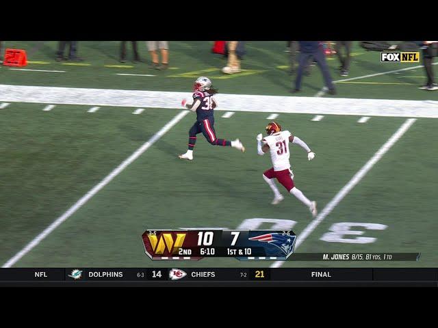 Rhamondre Stevenson 64 Yard Touchdown Run!