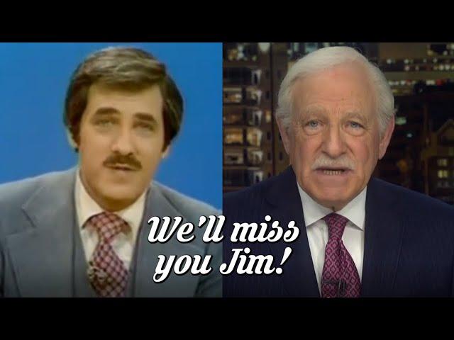 Jim Gardner's Farewell Speech for Action News/Last 11PM Broadcast & Oldest Video Of Jim Gardner 1977