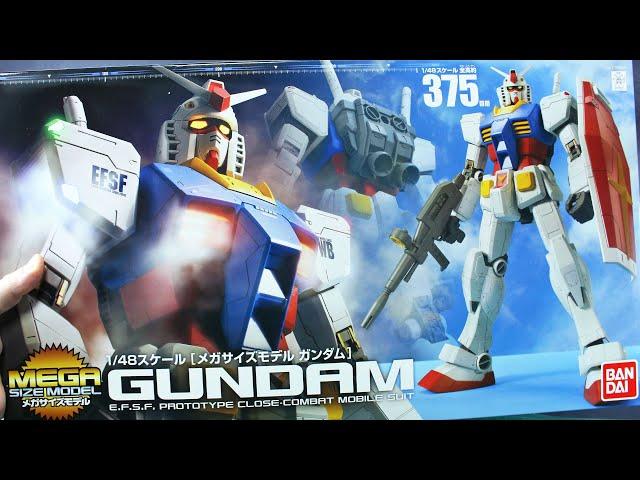 MegaSize RX-78-2 Gundam (Unbox & Review)