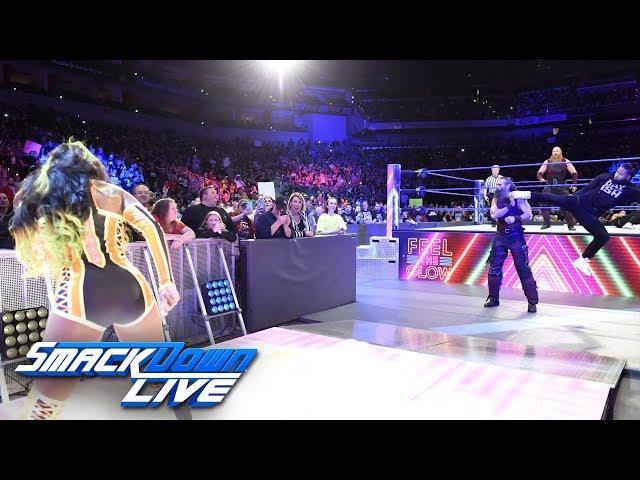 Naomi helps Jimmy Uso defeat Rowan: SmackDown LIVE, April 24, 2018