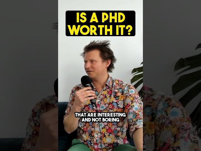 Is a PhD worth it? - Jason Yosinski - The Data Scientist Show #070