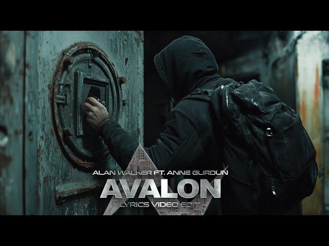 Alan Walker feat. Anne Gudrun - Avalon ( Lyrics Video )