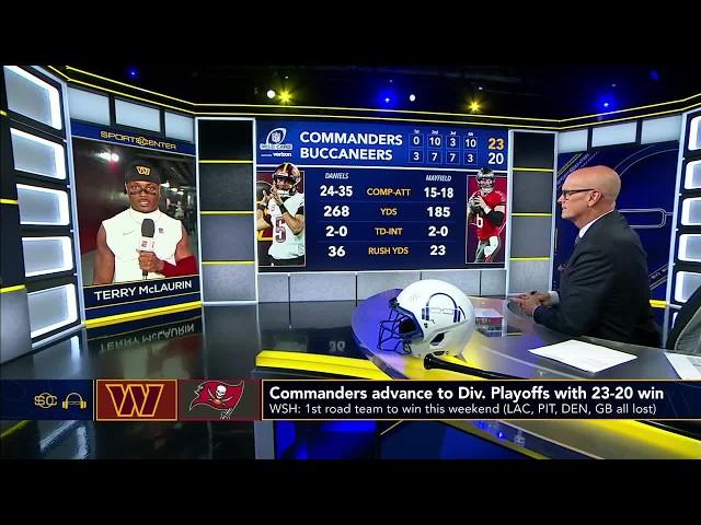 'UNBELIEVABLY REAL' - Terry McLaurin talks Commanders' walk-off win and Lions matchup | SC with SVP