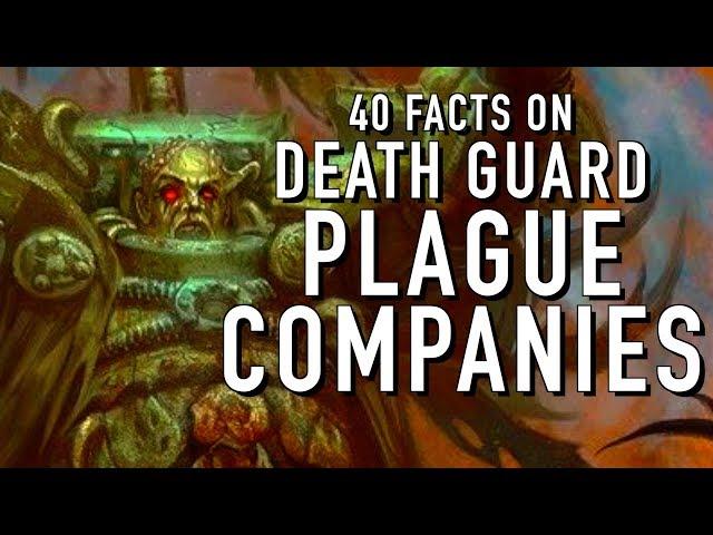 40 Facts and Lore on the Death Guard in Warhammer 40K Plague Companies & Plague Guard