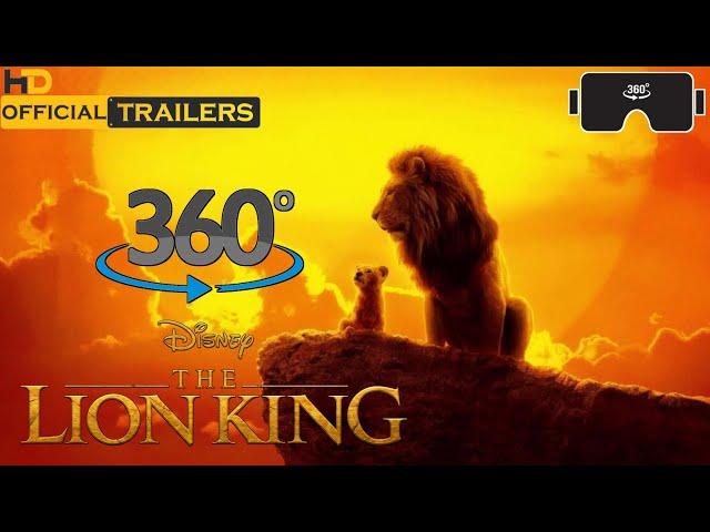 360° Video | Lion King Official Teaser Trailer In Virtual Reality 3D| Full HD