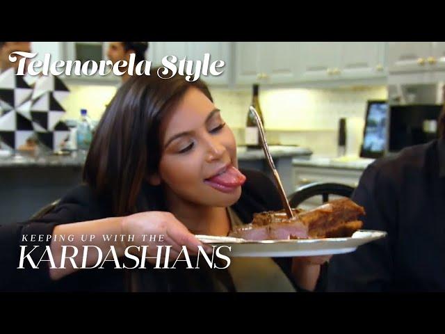 Kim Kardashian's Placenta Is on the Menu | KUWTK Telenovelas | E!