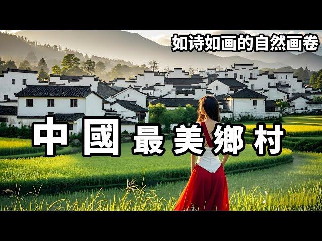 在婺源古村领略徽派风雅，这片被誉为“中国最美乡村”的土地，宛如一幅如诗如画的自然画卷【大海去旅行】#旅行 #vlog