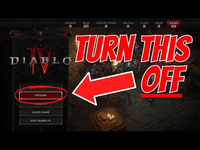 5 Diablo 4 Tips - Settings To Turn Off Now (PC & Console)