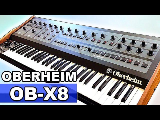 OBERHEIM OB-X8 - Sounds, Patches & Presets | Synth Demo