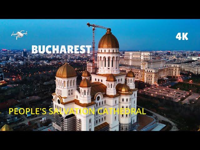 Bucharest Romania | Stunning Day & Night Drone Tour | Iconic Landmarks & Cityscape in 4K Ultra HD