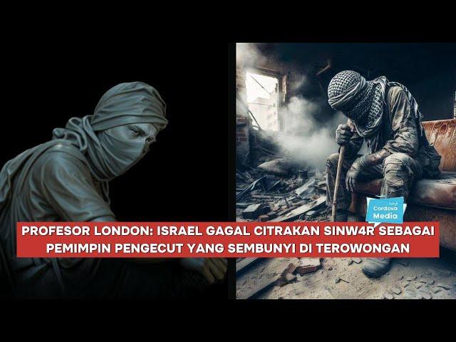 Profesor London: Israel Gagal Citrakan Sinw4r sebagai Pemimpin Pengecut yang Sembunyi di Terowongan