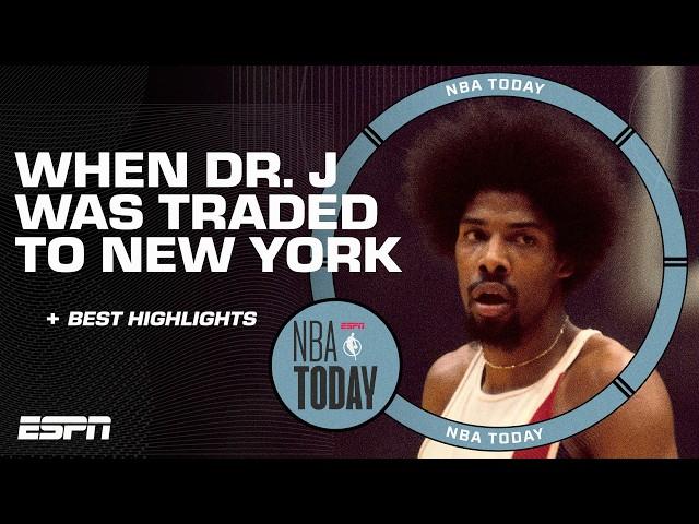 When Dr. J was traded to the Nets + Best Highlights  | NBA Today