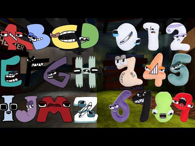 FNF Alphabet Lore A-Z Vs Number Lore Plus Characters (NEW Phases) Friday Night Funkin' Roblox Mods