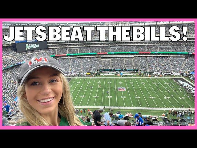 New York Jets vs. Buffalo Bills Metlife Stadium NFL | JETS UPSET THE BILLS!