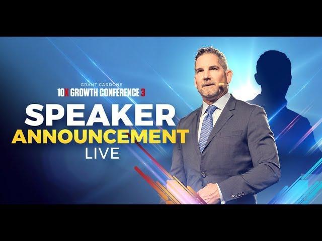 10X Growth Conference 3 BIG ANNOUNCEMENT LIVE at 4PM EST