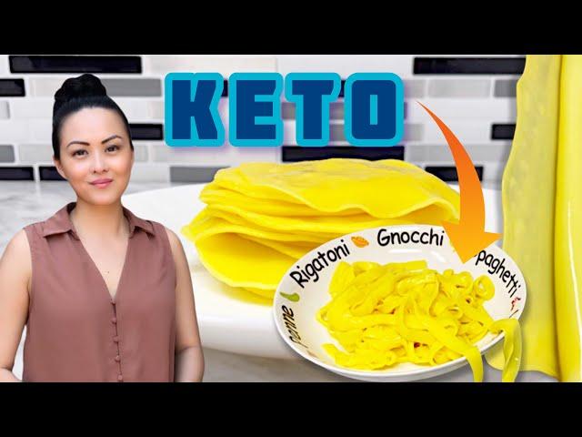  Viral Keto Noodle Creator Makes The BEST (No Cheese) Keto Lasagna Sheets, Fettuccine & Wrappers