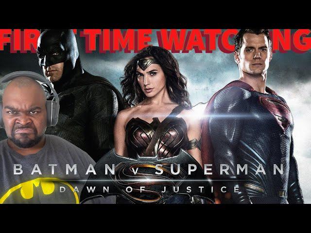 Batman V Superman: Dawn of Justice | First Time Watching |  DCEU Movie Commentary