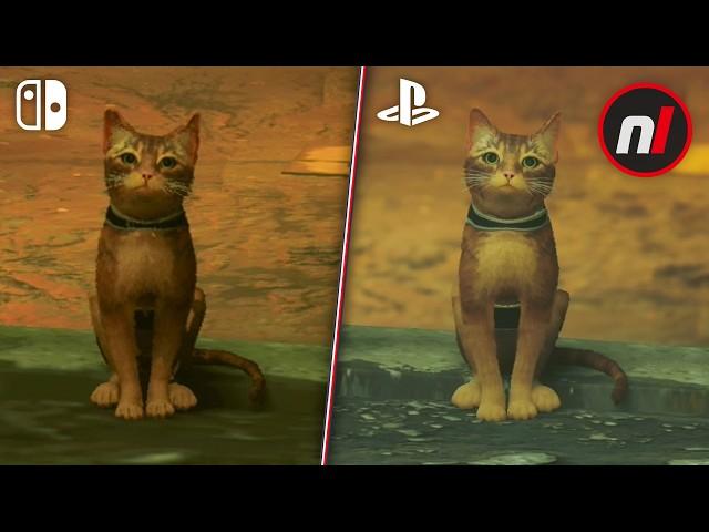 Stray - Switch/PS5 Comparison