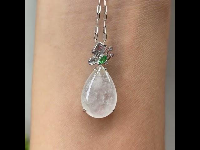 Icy Jadeite Pendant (NJP038)