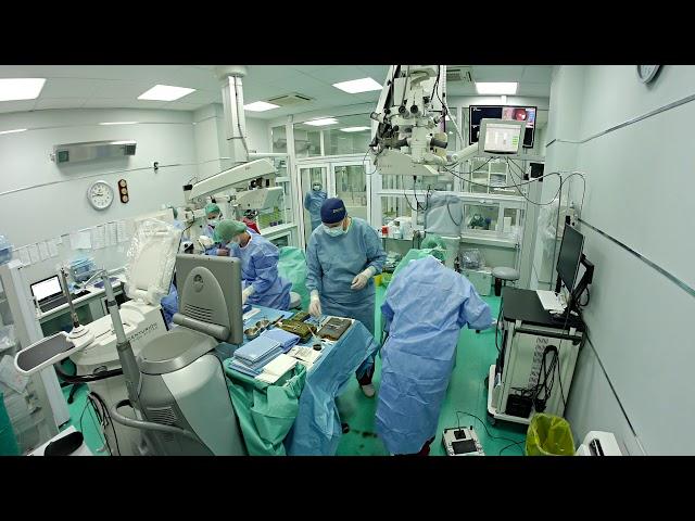 Timelapse Clinica Oculus - interventii chirurgicale oftalmologice